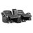 Luxurious Living Room Furniture Breathable Faux Leather Upholstery 1Pc Power Double Reclining Loveseat With Center Console-106769852-110842265