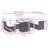 Vidaxl Garden Sofa Set PE Rattan Large