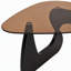 Table basse de style campagnard Century-600011378-600011377