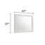 Miroir de style moderne en blanc