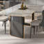 Ensemble de table de salle à manger en marbre naturel de luxe-105507792-125118991