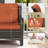 Anahit 3-Piece Outdoor Conversation Seating Group with Cushions-2090312415