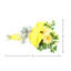 Bouquet de pivoines et de buis