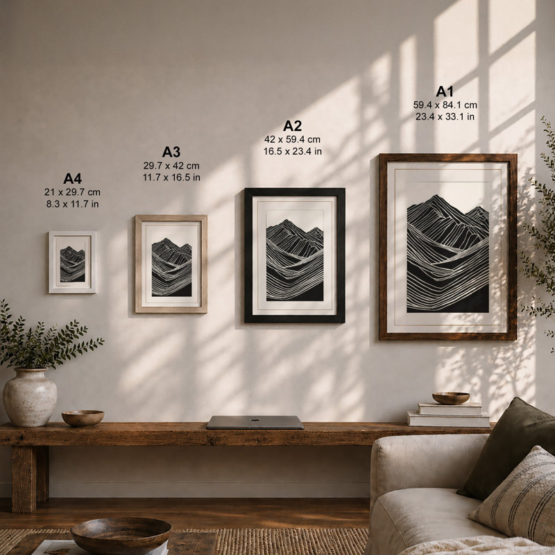 Print, Walnut, A3 - 42.0 x 29.7 cm