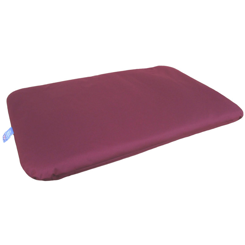 Decimus Polyester Pet Bed, 11 cm H x 127 cm W x 82 cm D, Burgundy