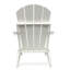 Chaise Adirondack blanche