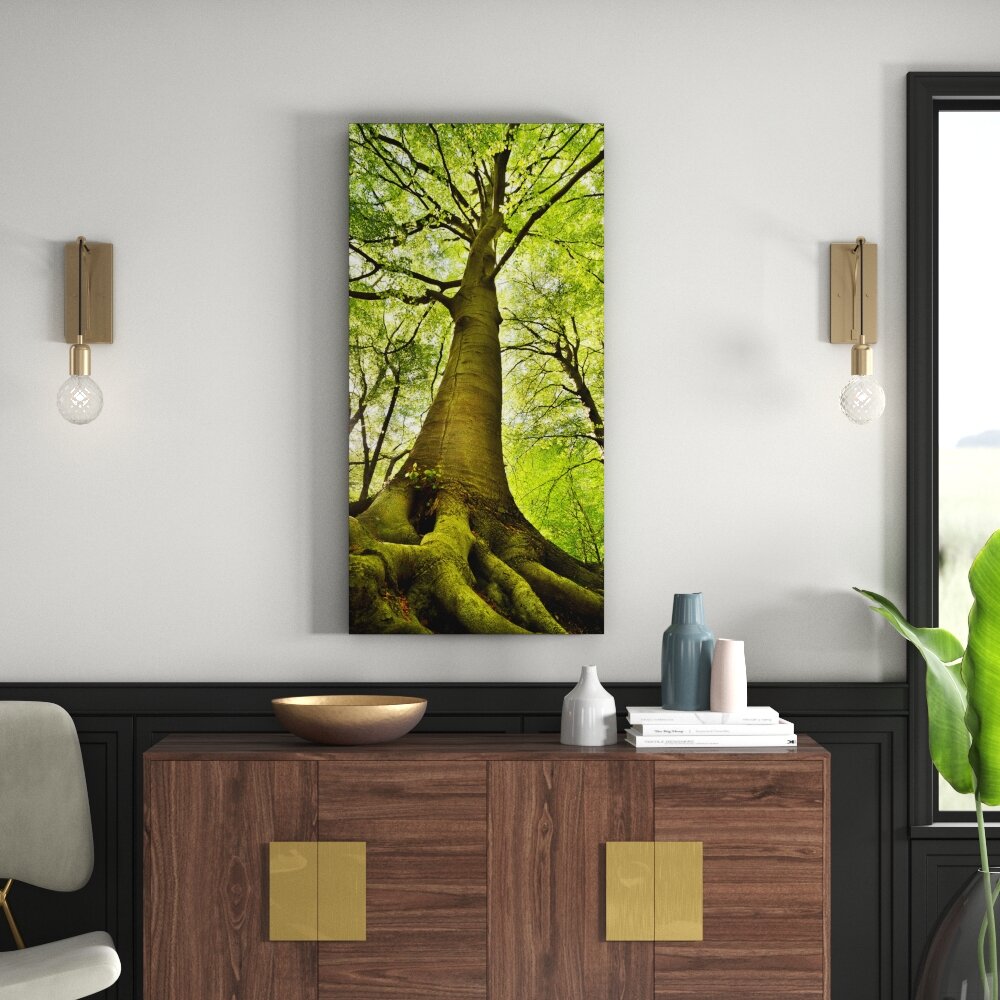 Leinwandbild Giclée - Der Baum