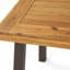 Table de salle à manger ou de patio en bois massif de style industriel et moderne Grider-100638819