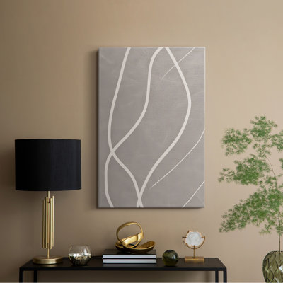 Série ABSTRACT DLxxxxi - Toile tendue avec châssis de qualité supérieure - Prêt à être accroché