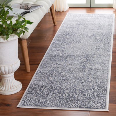 Calidia Power Loom Dark Grey/Cream Rug