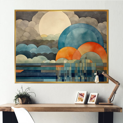 Nuage géant sur toile
