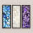 Framed Backlit Gemstone Panel