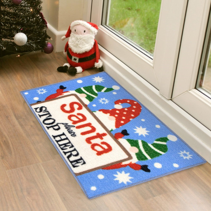Non-Slip Christmas Indoor Doormat