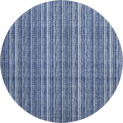 Premium Machine Washable Prisco Denim Rug