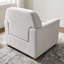 33.86Inch Chenille Fabric Upholstered Accent Chair-306370175