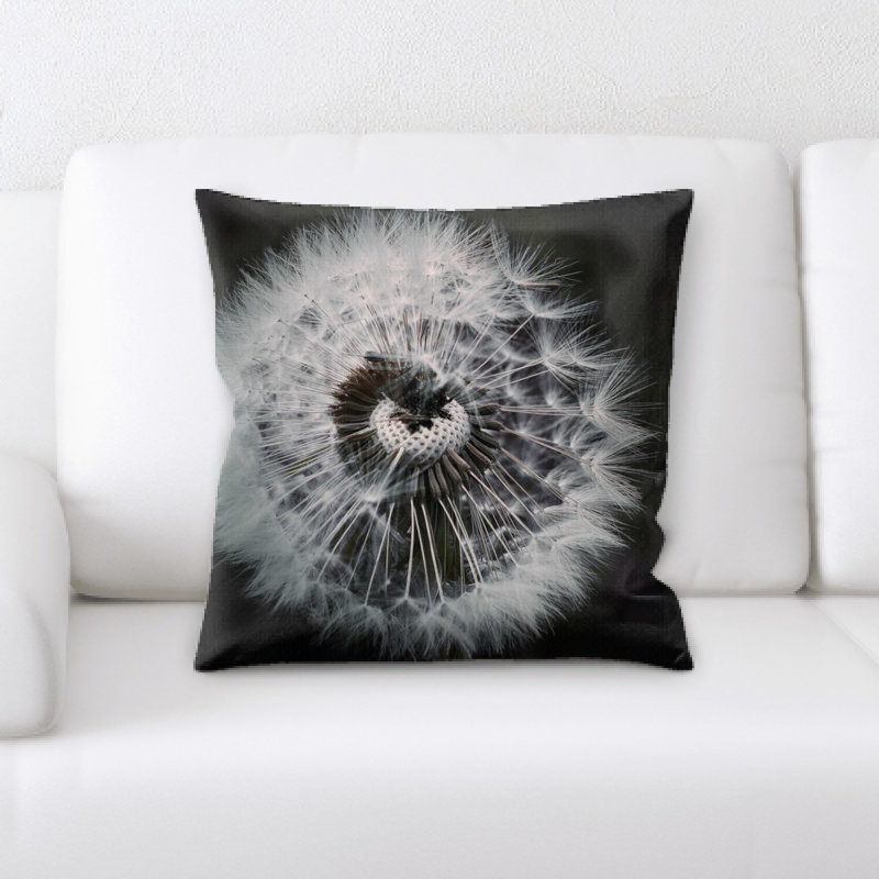 Microsuede Throw Pillow