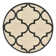Tapis géométrique beige Molly