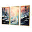 Driskell - ensemble d'art mural animal loup-108317535-108317540