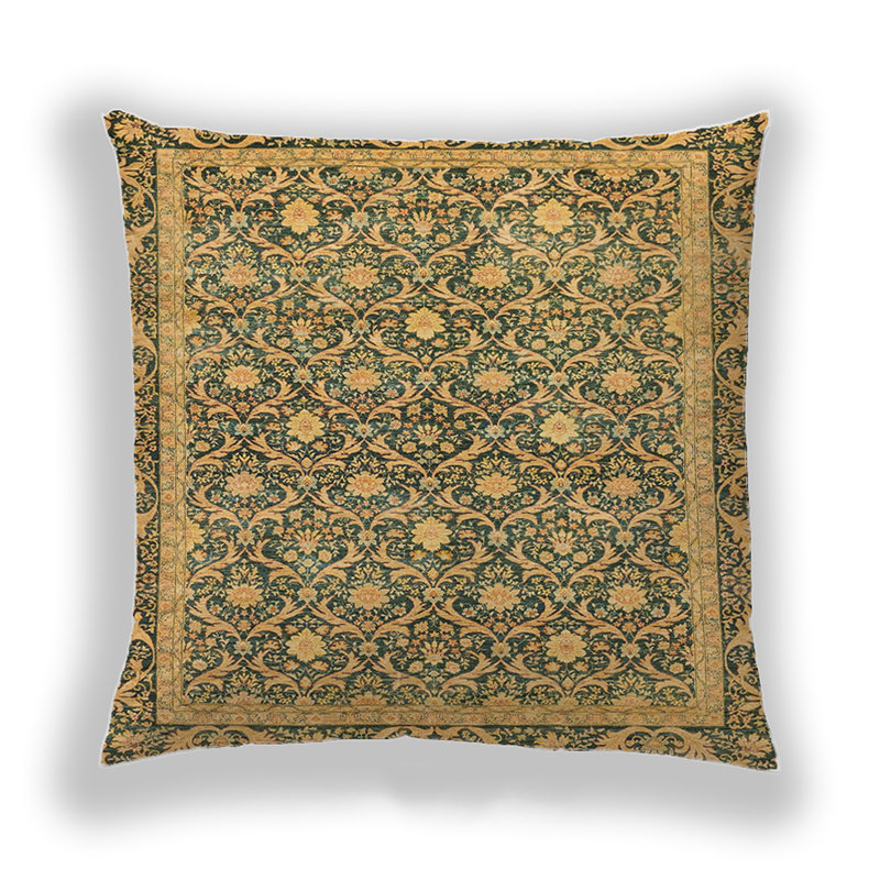 Coussin Abstract 1636, Microsuède