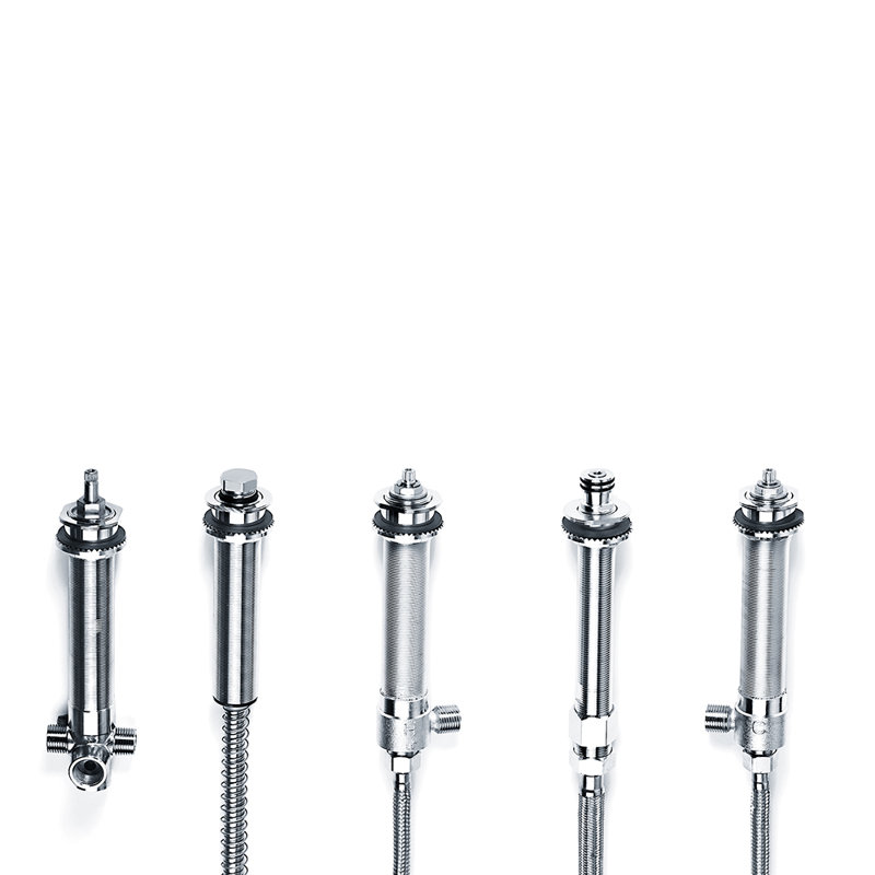 5 Hole Bath Set Rough-In Valve, Polished Chrome