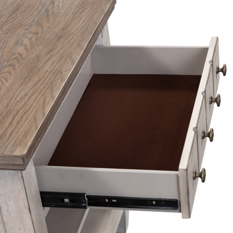 Ensemble de deux tables de chevet Haylee