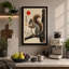 Squirrel in Silence Japandi - Wrapped Canvas-2146032316-2146032451