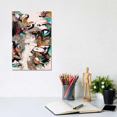 Harbour View Abstract I by Soo Beng Lim - Wrapped Canvas Painting
