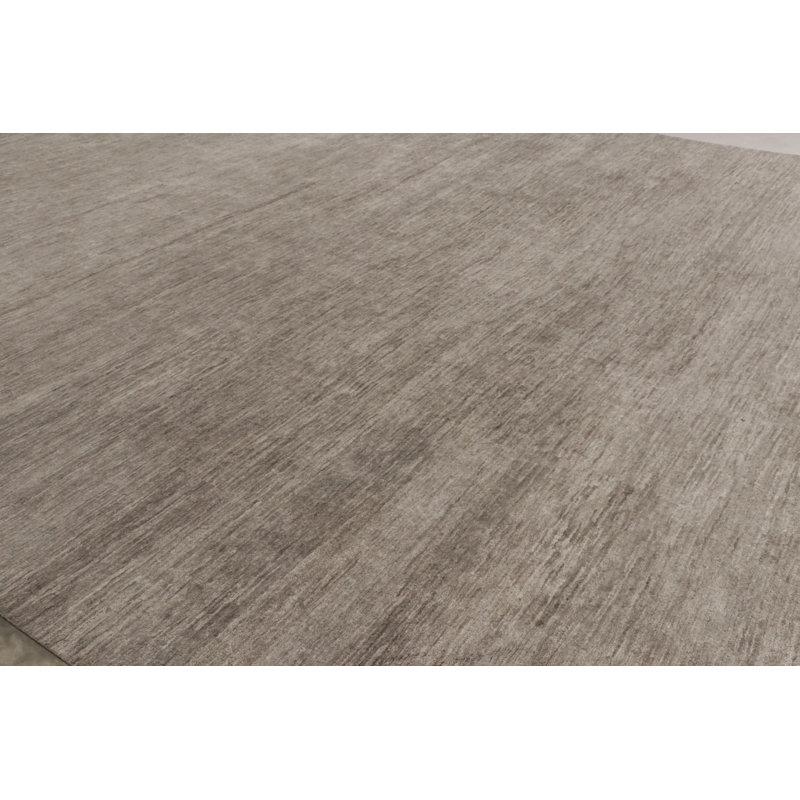 Textural Hand Knotted Area Rug