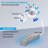 2'' Selectable Color Temperature Dimmable Air-Tight IC Rated LED Canless Recessed Lighting Kit