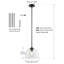 Luminaire suspendu pour îlot de cuisine 1 lumière Abaigh-566615683