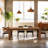 Cathelijn 62.99" W Rectangular Solid Wood Dining Table-113276782