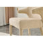 Chaise avec accoudoirs rembourrés Boucle-18554585