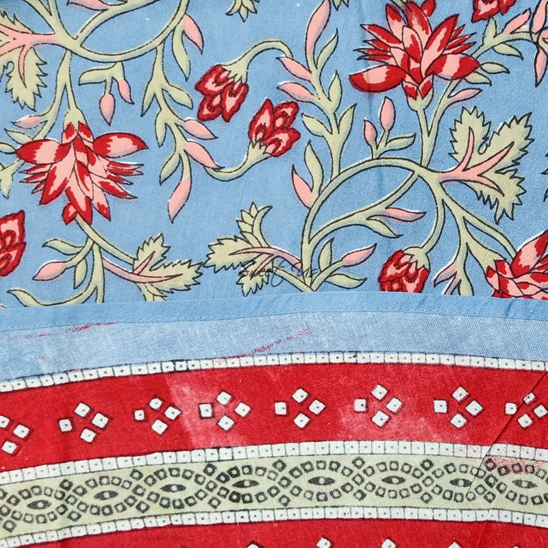 Griffiths 100% Cotton Floral Tablecloth Round