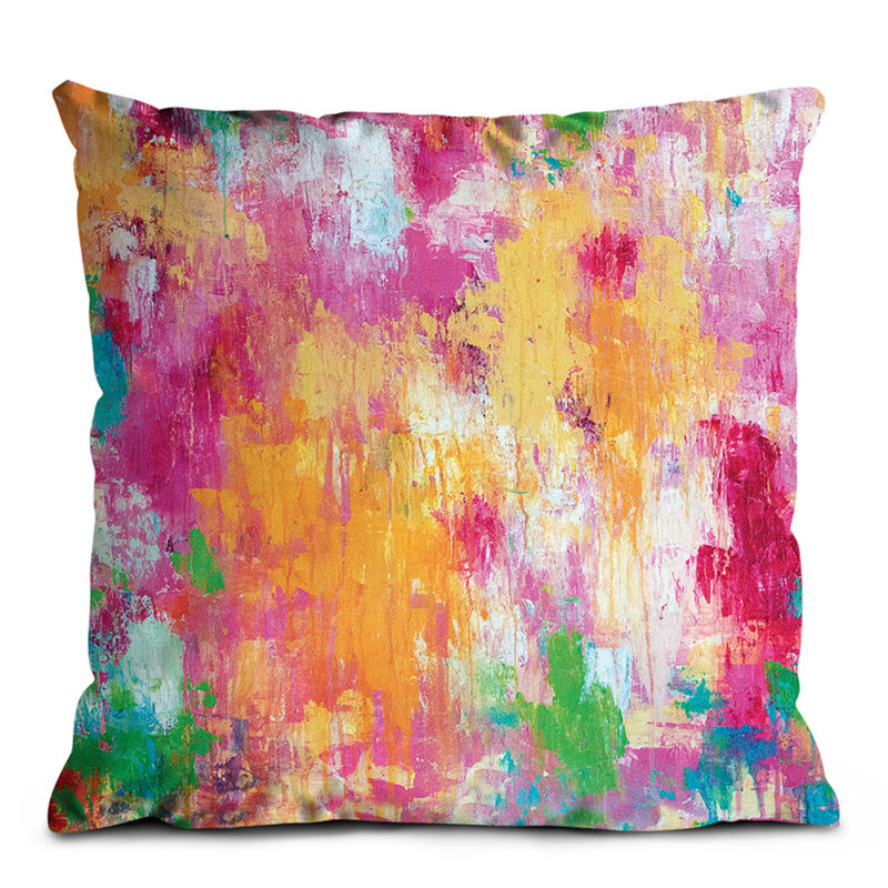 Ila Prayer Rug No.2 By Amira Rahim Square Pillow Cover