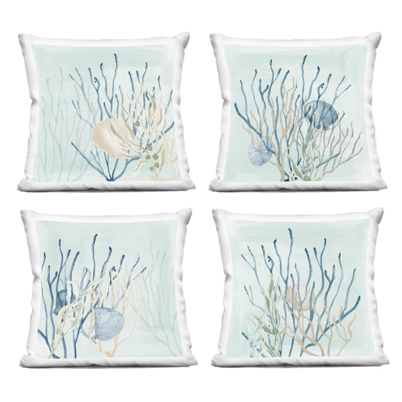 Polyester Throw Square Pillow Cover & Insert