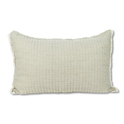 Coussin Abbott Overstitch Kantha