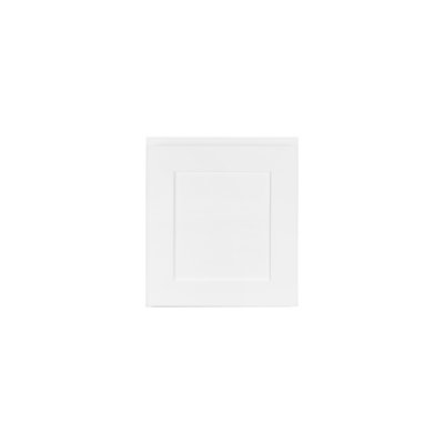 Koville W1518 White Shaker Wall Cabinet With Plywood Box