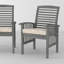 Acacia Patio Dining Armchair-1895797764