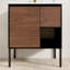 Meuble-lavabo simple 30 po avec plateau en acrylique Dasie