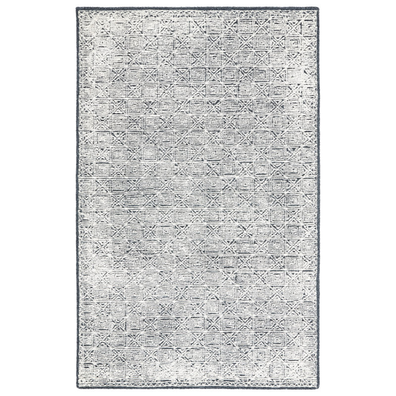 Roslyn Hand Tufted Performance Geometric Rug, Rectangle 6' x 9'