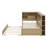 Twin Wood Daybed With Shelves And Trundle-881225239