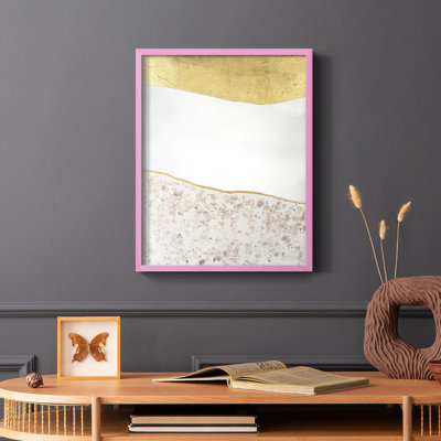 Whitestone I Framed Print - Solid Wood