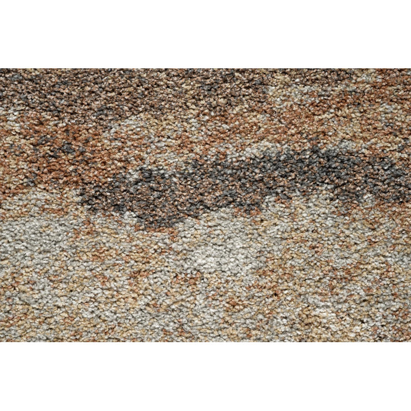 Abstract 120cm X 170cm Area Rug, Brown, Rectangle 80 x 150 cm