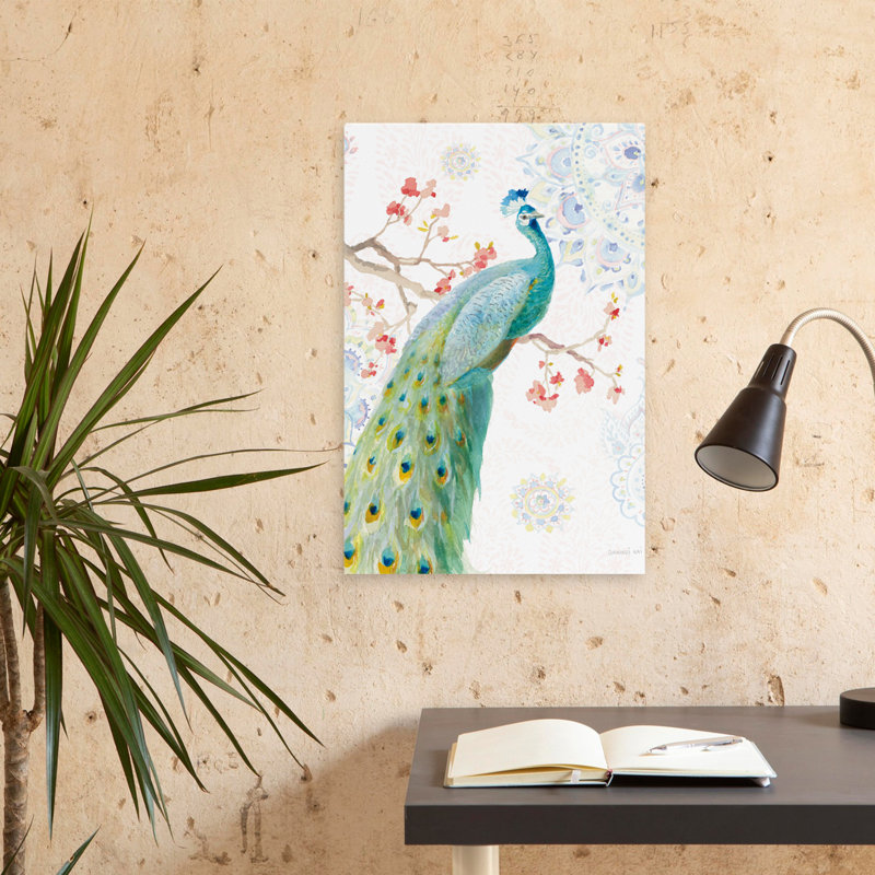 Animaux et oiseaux Jaipur I Art, H 24 po x l 16 po