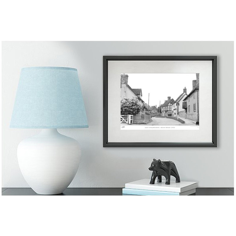East Hagbourne, Main Road C1955 by Francis Frith - Single Picture Frame Print, 40cm H x 50cm W x 2.3cm D