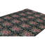 Tapis rose / vert de haute qualité noué à la main