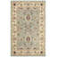 Tapis oriental en laine / coton / latex touffeté à la main Dunbar - bleu clair / ivoire-19268938