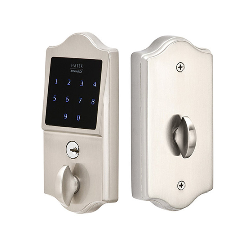 EMTouch Smart Keypad Touchscreen, Satin Nickel