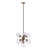 7 - Light Gold/Black Cluster Pendant