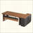 L-Shaped Executive Desk With File Cabinet, Modern Office Computer Desk With Drawers & Open Storage Shelves, Business Workstation Furniture For Home Office